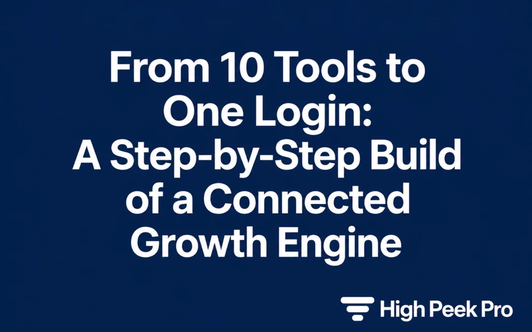 From 10 Tools to One: Building a Connected Growth System